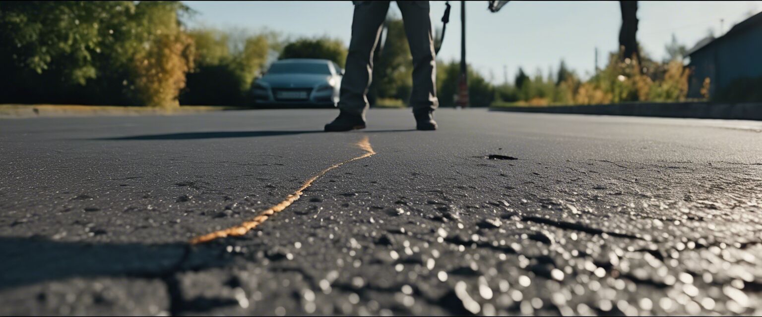 Asphalt maintenance example