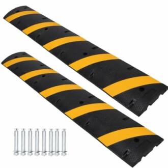 Towallmark 6 Ft Rubber Speed Bump