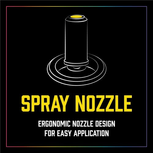 Illustration of an ergonomic spray nozzle design.